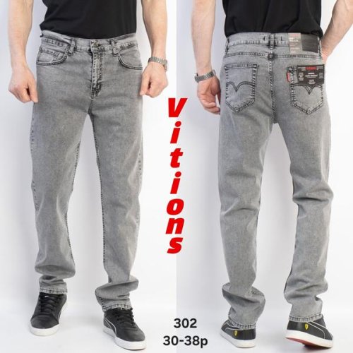 Джинсы Vitions (30-38) 302 l.grey (деми) Vitions 302 l.grey