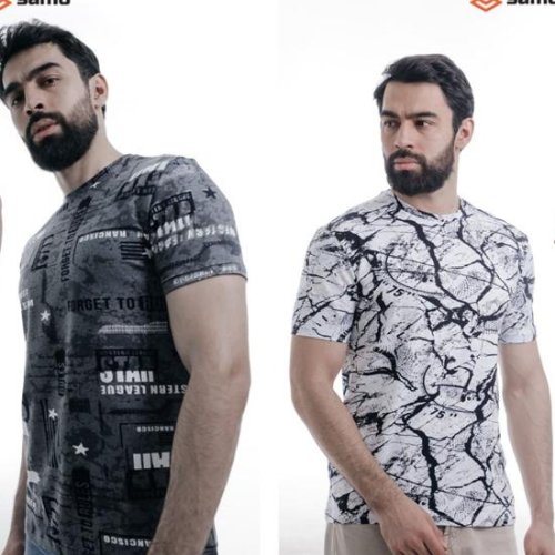 Футболка Samo (48-56) 5488-5 grey (лето) Samo 5488-5 grey