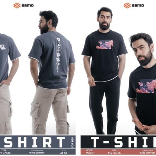 Футболка Samo (48-56) 5581-3 grey (лето) Samo 5581-3 grey
