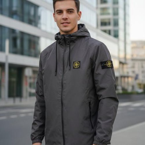 Ветровка Moranny (S-2XL) MR1506 d.grey (лето) Moranny MR1506 d.grey