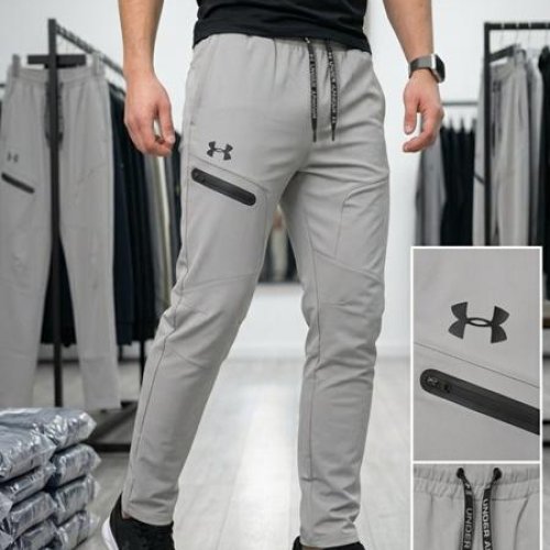 Штаны спорт Moranny (S-2XL) MR1520 grey (лето) Moranny MR1520 grey