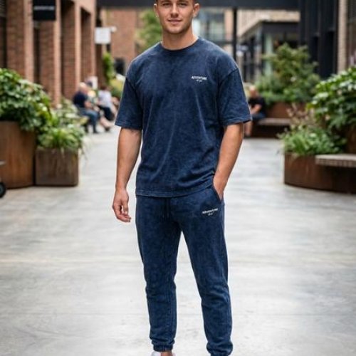 Костюм спорт Moranny (S-2XL) MR1582 navy (лето) Moranny MR1582 navy