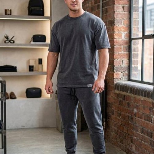 Костюм спорт Moranny (S-2XL) MR1584 d.grey (лето) Moranny MR1584 d.grey