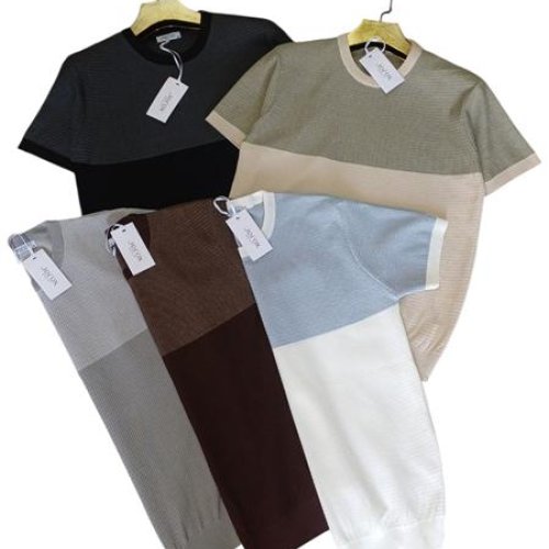 Футболка Moranny (M-2XL) MR1616 l.blue (лето) Moranny MR1616 l.blue