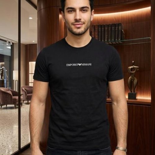 Футболка Moranny (S-2XL) MR1355 black (лето) Moranny MR1355 black