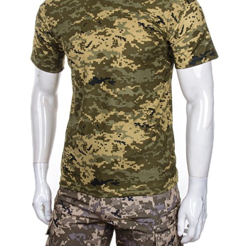 Футболка Max-T (S-4XL) MX57 піксель (лето) Max-T MX57 піксель