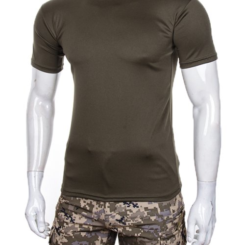 Футболка Max-T (S-4XL) MX61 хакі (лето) Max-T MX61 хакі