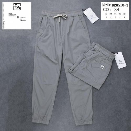 Штаны спорт Baron Jeans (32-38) 8510-3 l.grey (деми) Baron Jeans 8510-3 l.grey