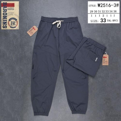 Штаны спорт Baron Jeans (29-36) 2516-3 d.grey (деми) Baron Jeans 2516-3 d.grey