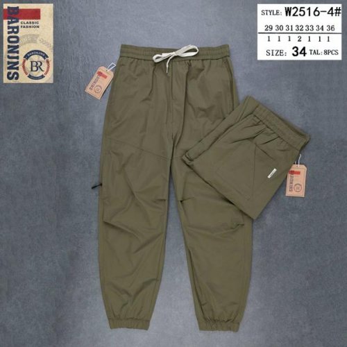 Штаны спорт Baron Jeans (29-36) 2516-4 khaki (деми) Baron Jeans 2516-4 khaki