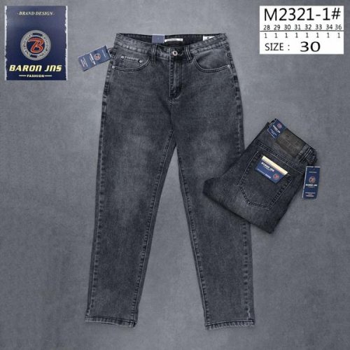 Джинсы Baron Jeans (28-36) M2321-1 grey (деми) Baron Jeans M2321-1 grey