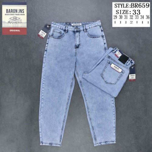 Джинсы Baron Jeans (29-36) BR659 l.blue (деми) Baron Jeans BR659 l.blue