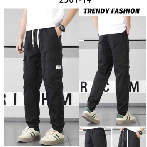 Штаны спорт Baron Jeans (29-36) 2501-1 black (деми) Baron Jeans 2501-1 black