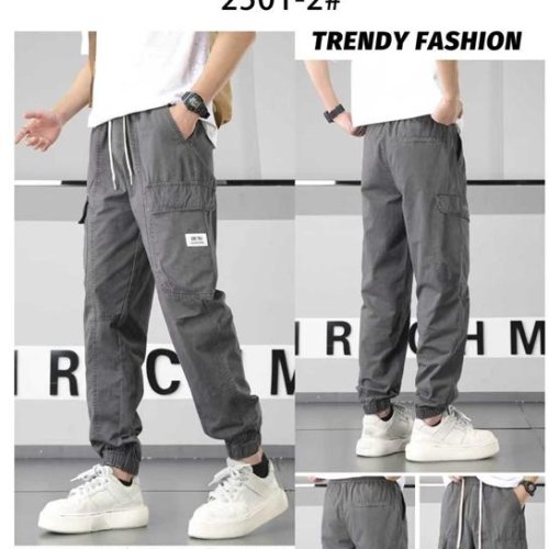 Штаны спорт Baron Jeans (29-36) 2501-2 grey (деми) Baron Jeans 2501-2 grey