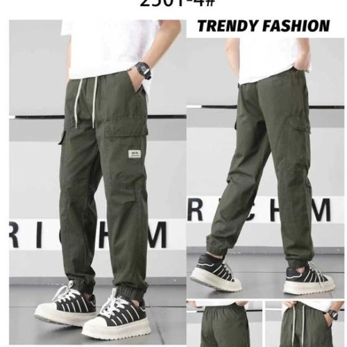 Штаны спорт Baron Jeans (29-36) 2501-4 khaki (деми) Baron Jeans 2501-4 khaki