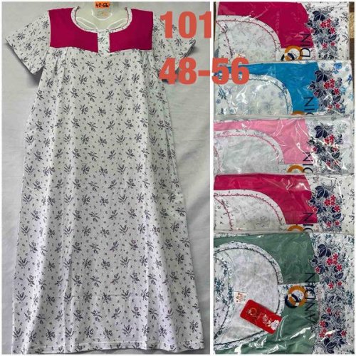 Ночнушка HomeWear (48-56) 101 mix (лето) HomeWear 101 mix
