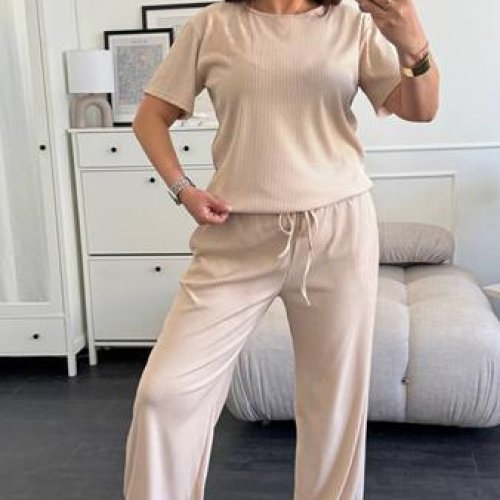 Костюм спорт Alisa Brand (42-52) 2221 beige (лето) Alisa Brand 2221 beige