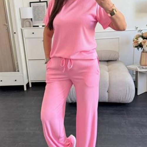 Костюм спорт Alisa Brand (42-52) 2221 pink (лето) Alisa Brand 2221 pink