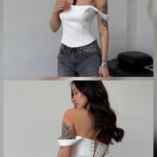 Корсет Alisa Brand (S-XL) 603 white (лето) Alisa Brand 603 white