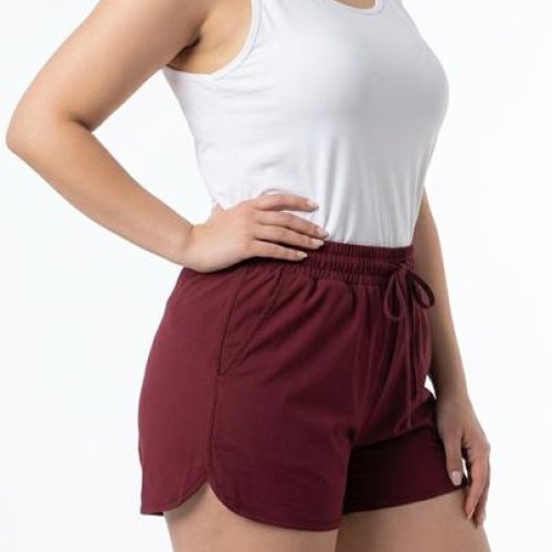 Шорты Sport style (S-XL) 1246 wine (лето) Sport style 1246 wine