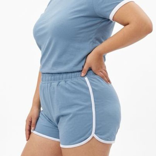 Шорты Sport style (S-XL) 1614 l.blue (лето) Sport style 1614 l.blue
