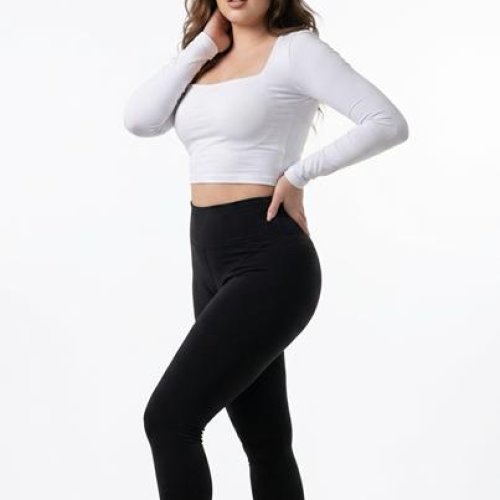 Лосины Sport style (XL-4XL) 5000 black (деми) Sport style 5000 black