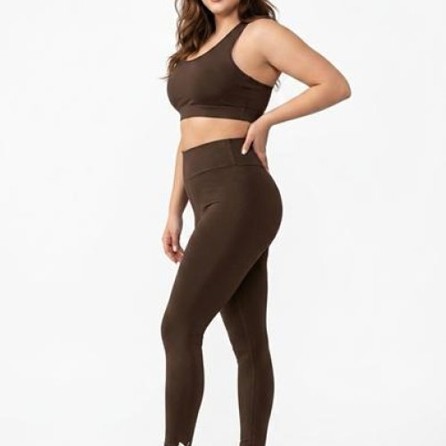 Лосины Sport style (XL-4XL) 5000-1 brown (деми) Sport style 5000-1 brown