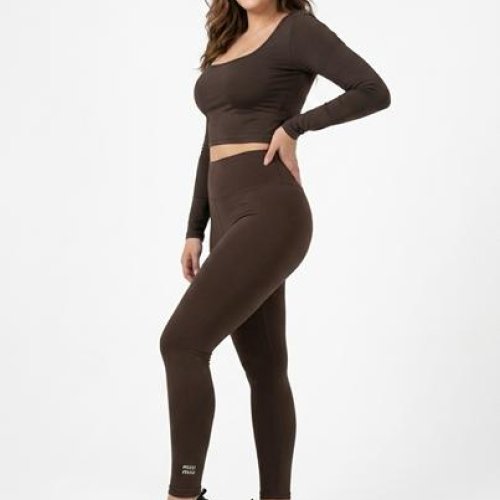 Лосины Sport style (XL-4XL) 5000-3 brown (деми) Sport style 5000-3 brown