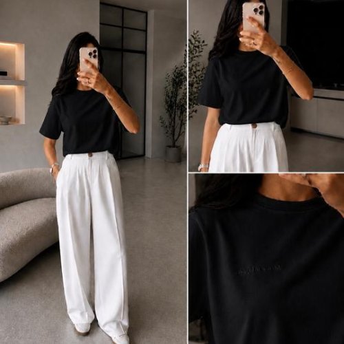 Футболка New Season (one size) F047 black (лето) New Season F047 black