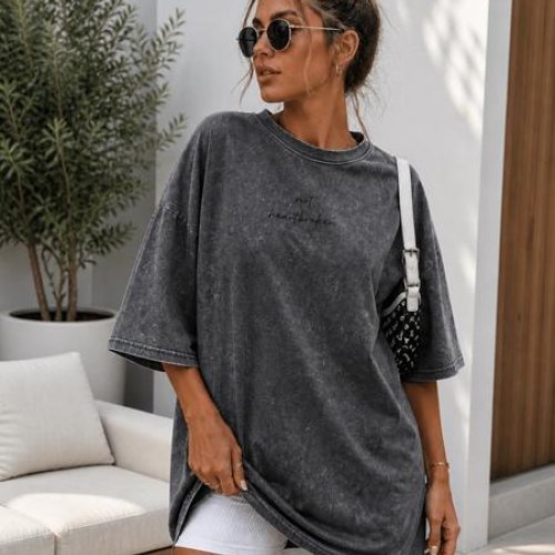 Футболка New Season (one size) FV040 d.grey (лето) New Season FV040 d.grey