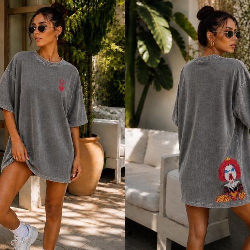 Футболка New Season (one size) FV041 d.grey (лето) New Season FV041 d.grey