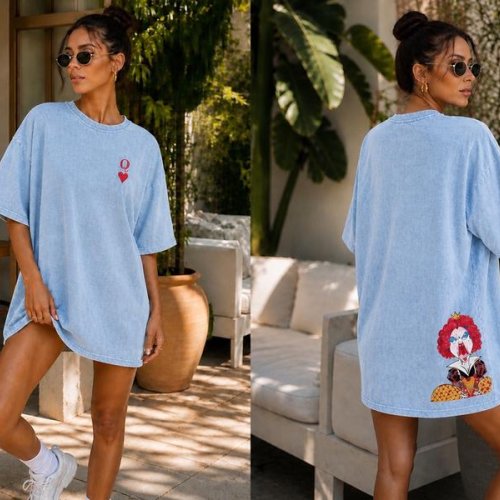 Футболка New Season (one size) FV041 l.blue (лето) New Season FV041 l.blue