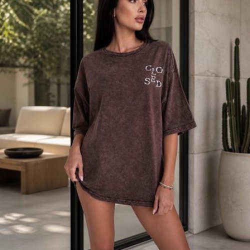 Футболка New Season (one size) FV042 brown (лето) New Season FV042 brown