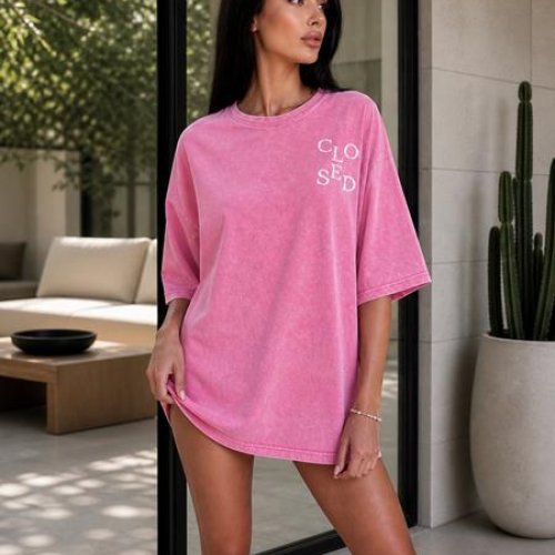 Футболка New Season (one size) FV042 pink (лето) New Season FV042 pink