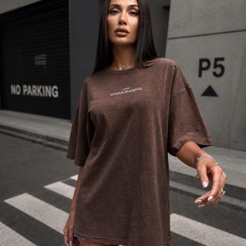 Футболка New Season (one size) FV045 brown (лето) New Season FV045 brown