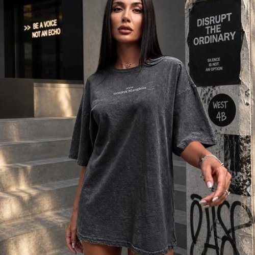 Футболка New Season (one size) FV045 d.grey (лето) New Season FV045 d.grey