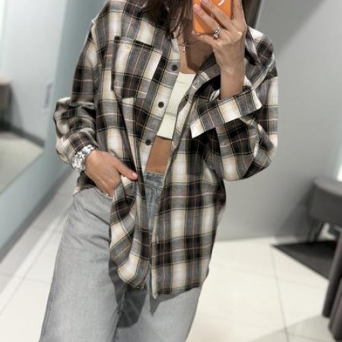 Рубашка Comod (one size) 225 grey-brown (деми) Comod 225 grey-brown
