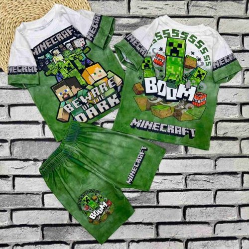 Костюм Dino (4-10) DN702 green (лето) Dino DN702 green