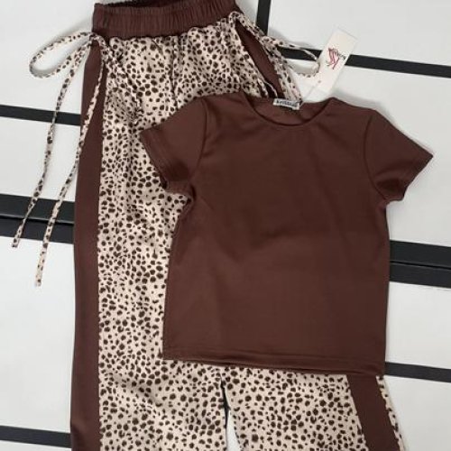 Костюм Kosmy (128-152) 391 brown (лето) Kosmy 391 brown