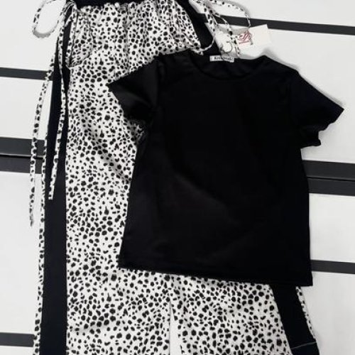 Костюм Kosmy (128-152) 391 black (лето) Kosmy 391 black