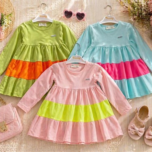 Платье Major (2-5) 37100 green (деми) Major 37100 green