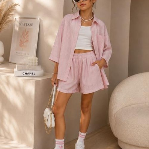 Костюм Major (120-160) 51100 pink (лето) Major 51100 pink