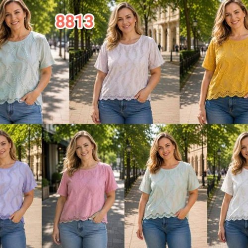 Футболка Monarlir (2XL-5XL) 8813 beige (лето) Monarlir 8813 beige