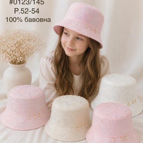 Панама Street Cap (52-54) 0123-145 mix (лето) Street Cap 0123-145 mix