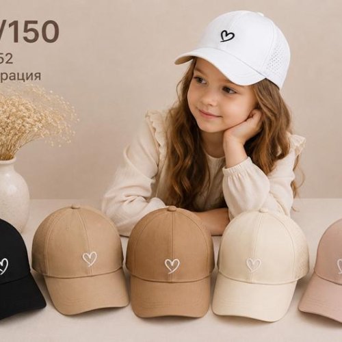 Кепка Street Cap (52) 236-150 mix (лето) Street Cap 236-150 mix