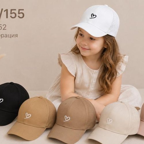 Кепка Street Cap (52) 236-155 mix (лето) Street Cap 236-155 mix