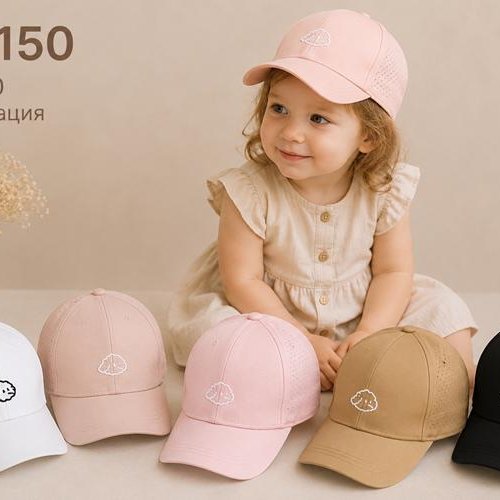 Кепка Street Cap (50) 238-150 mix (лето) Street Cap 238-150 mix