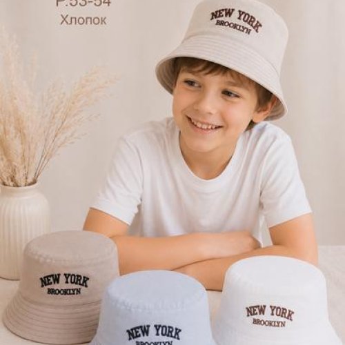 Панама Street Cap (53-54) 3026-150 mix (лето) Street Cap 3026-150 mix