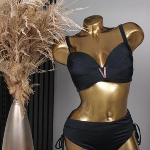 Купальник Sun&Sea (44-52) 76135 black (лето) Sun&Sea 76135 black