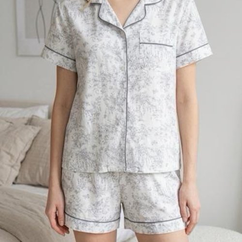Пижама Trikotag (M-2XL) 998 white (лето) Trikotag 998 white